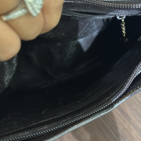 Vintage Gucci Bamboo Shoulder Bag Nylon Interior - Picture 12 of 12